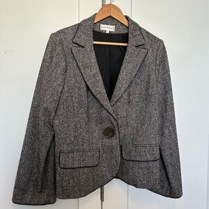 Anne Fontaine Charcoal Blazer